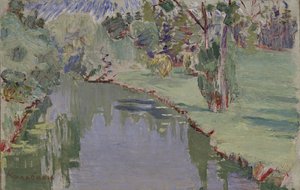 À la rivière Slavyanka, 1909