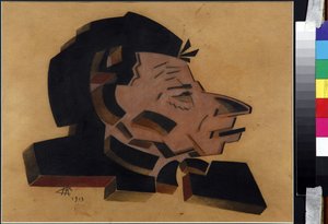Portrait du producteur de spectacles Vsevolod Meyerhold (1874-1940)