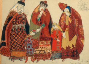 Borodin, Prince Igor / Figurines de Roerich