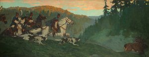 Chasse matinale du Grand Prince, 1901