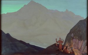 Chenresig, Tibet occidental - Nikolai Konstantinowitsch Roerich