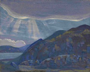Rochers et falaises de la série Ladoga, 1917-1918