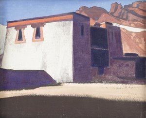 Monastère de Sharugon, Tibet, 1928
