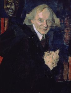 Portrait du poète Vyacheslav Ivanovich Ivanov (1866-1949) vers 1920