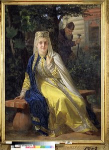Vassilissa Melentieva et le tsar Ivan IV le Terrible