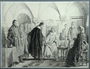 Maria Ivanovna Khlopova, la fiancée du Tsar Michail Fyodorovich, 1884