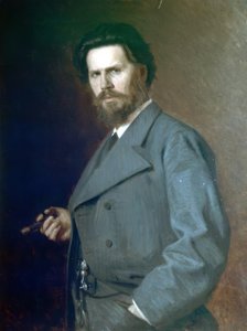 Portrait de I. Kramskoy - Nikolai Yaroshenko
