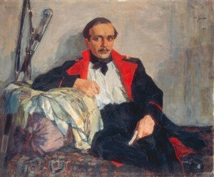 Portrait du poète Mikhaïl Lermontov