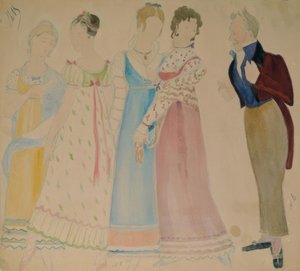 Esquisses de costumes