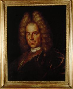 Compositeur Johann Joseph Fux, peint ... (peinture sur toile) - Nikolaus Buck