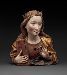 Buste reliquaire de Sainte Barbe, c.1465