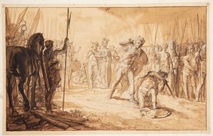 Danois :  La bataille du roi Skjold contre la raie