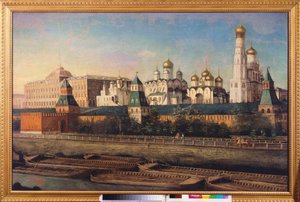 Vue du Kremlin de Moscou - Nikolay Ivanovich Podklyuchnikov