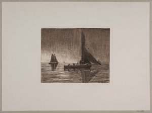 Pluie en mer