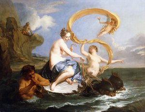 Le triomphe de Galatée - Noel Nicholas Coypel