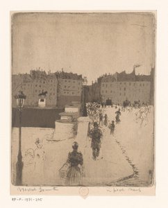 Vue sur le Pont Neuf à Paris