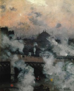 Le Pont de l’Europe la nuit