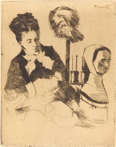 La modiste - Norbert Goeneutte
