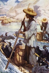 Chine : Pêche avec des cormorans
