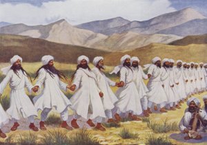 La danse nationale des Baluches