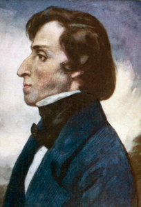 Chopin (colour litho)