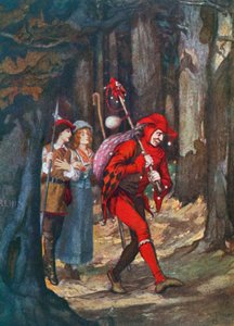 Rosalind et Celia dans la forêt d