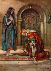 Tennyson, La Mendiante - Norman Mills (after) Price