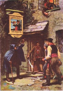 Un homme se pencha dans le clair de lune, de L