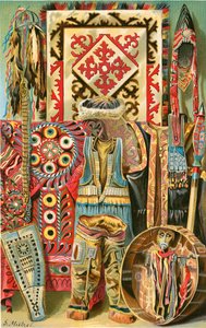 Culture des Mongols : Tissus et motifs