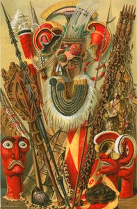 Culture polynésienne : Armes et motifs
