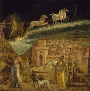 Phaéton conduisant le char de Phoebus, 1475-1500