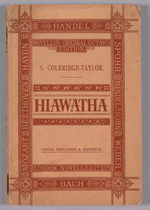 Le Chant de Hiawatha Op.30 - Novello and Company