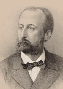 Portrait du compositeur Camille Saint-Saëns 1835-1921, 1879