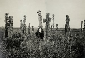 Prière au cimetière, Araucano, Chili
