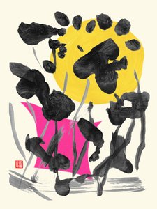 Fleurs de pleine lune Zen, 2023