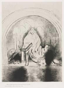Et je vis dans la main droite de celui qui était assis sur le trône un livre écrit dedans et sur le dos, scellé de sept sceaux