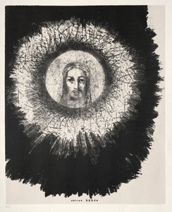 Et dans le disque même du soleil brille le visage de Jésus-Christ - Odilon Redon