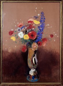 Bouquet de fleurs des champs - Odilon Redon