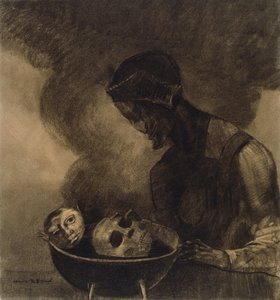 Chaudron de la sorcière - Odilon Redon