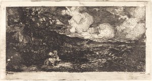 Cavalier galopant - Odilon Redon
