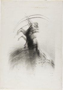 Centaur visant les nuages - Odilon Redon