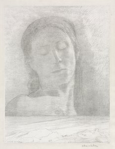 Yeux fermés - Odilon Redon