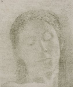 Yeux clos, 1890