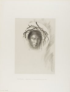 Le jour apparaît enfin,...et dans le disque même du soleil brille le visage de Jésus-Christ, planche 24 de 24 - Odilon Redon