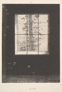 Le Jour, de la série Rêves, planche VI, 1891 - Odilon Redon