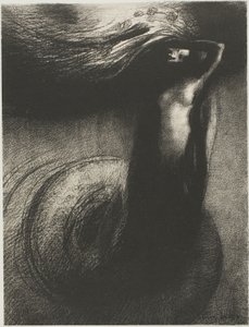 La Mort : "Mon ironie dépasse toutes les autres !", planche 3 de 6 - Odilon Redon