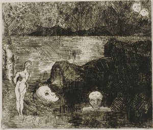 Vision de rêve, c.1880 - Odilon Redon