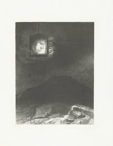 Une tête dans une lanterne