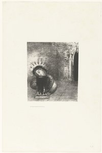 Une longue poupée couleur de sang - Odilon Redon
