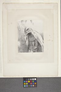Elle tire de sa poitrine une éponge toute noire... - Odilon Redon